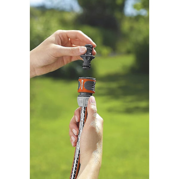 Kobling: Tilkoblingsplass for sikker slangetilkobling, tilkobling av to slanger fra 19 mm (3/4) til 13 mm (1/2) (2931-20)