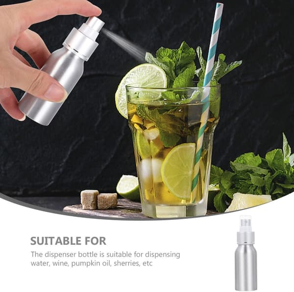50 ml Cocktail Atomizer Sprayflaska Påfyllningsbar Cocktail Mister för Bartenders Mini Barspruta