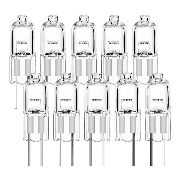 Tsleen 100 stk G4 Halogen Varmt Hvit 12v 20w Lyspærer