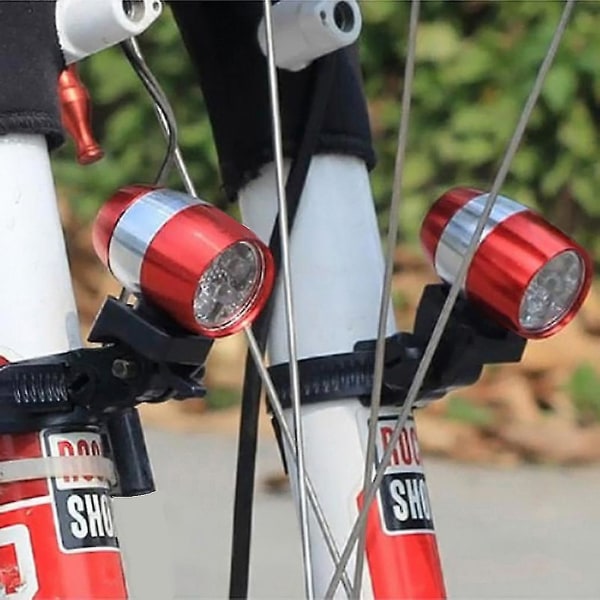 6 LED Cykel Forlygte Advarselslampe