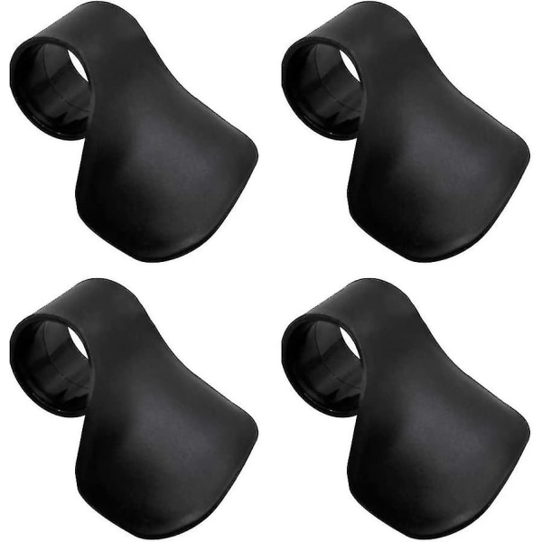 Throttle Assist Cruise Control Grip ABS Styr Rocker Tommelhvile Til Motorcykel Sort 4 Stk