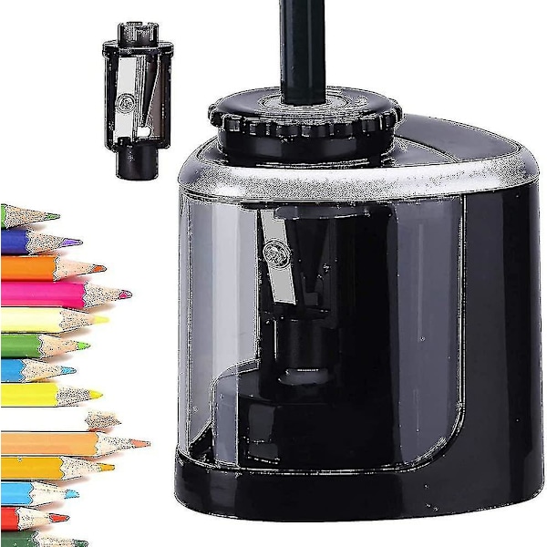 Elektrisk pennvässare, Batteridriven Automatisk Pennvässare, Snabb Pennvässare För Studenter, Kontorsmaterial, Pennor