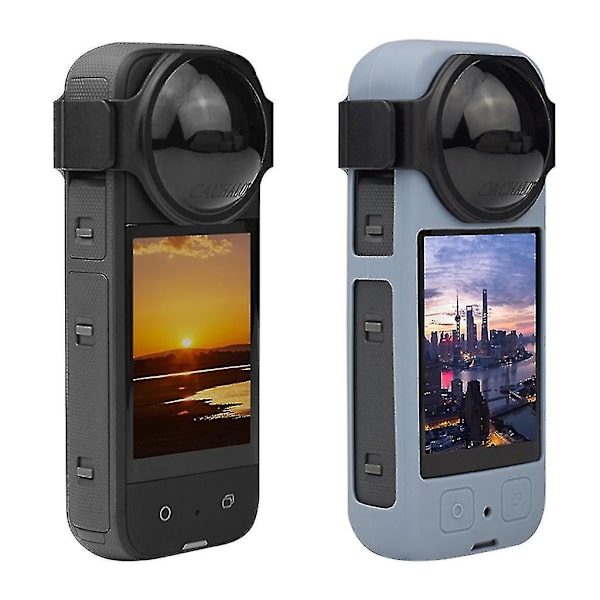 Insta360 X3 -kameran linssin suojakuoret, törmäyksenesto, nopea irrotus