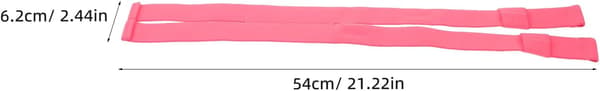6 stk. elastisk dykkermaskestropp-erstatning for helmaske for snorkling og dykking