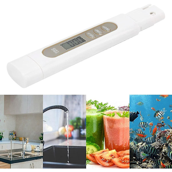Meter, Vandkvalitetstester Drikkervand Testkit Akvarium Drikkervandskvalitetsanalysator