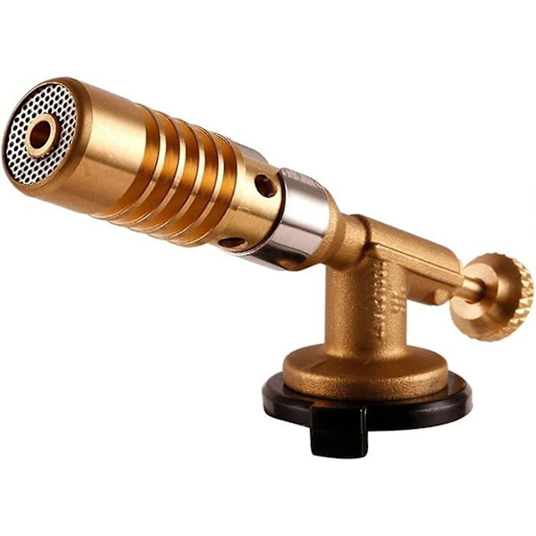 Bærbar Flammepistol Blåsebrenner Flammepistol, justerbar Flamme Gassbrenner Brannmaker Tennere For Matlaging Utendørs Grill Baking Brulee Creme DIY Lodding