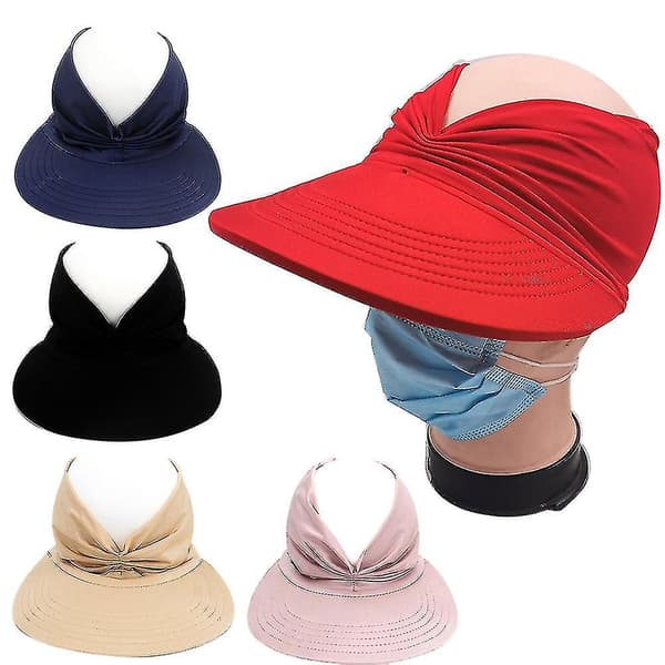 Baseball Solhatt Sport Solvisir Tom Hat UV-skydd Solhattar Kvinnor UV-skydd Eld Strand