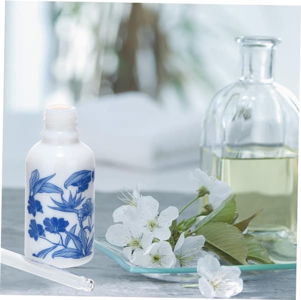 3 stk. æterisk olieflasker Porcelænsdråbeflasker Oliedråbeflasker til parfume