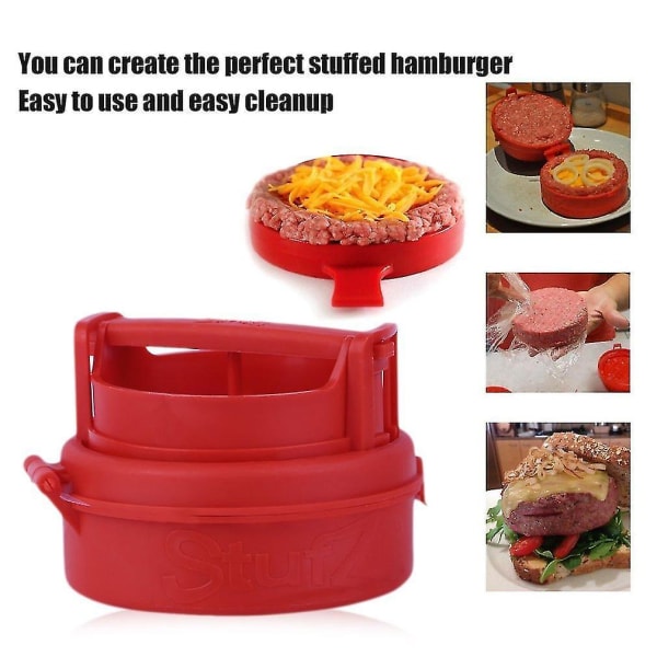 Stuffed Burger Making Press Hamburger Maker Tool