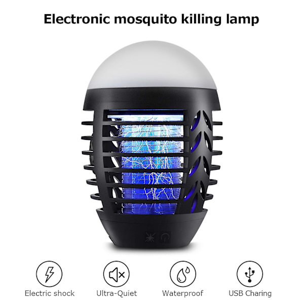 Myggestiklampe, USB-kabel, Brugermanual