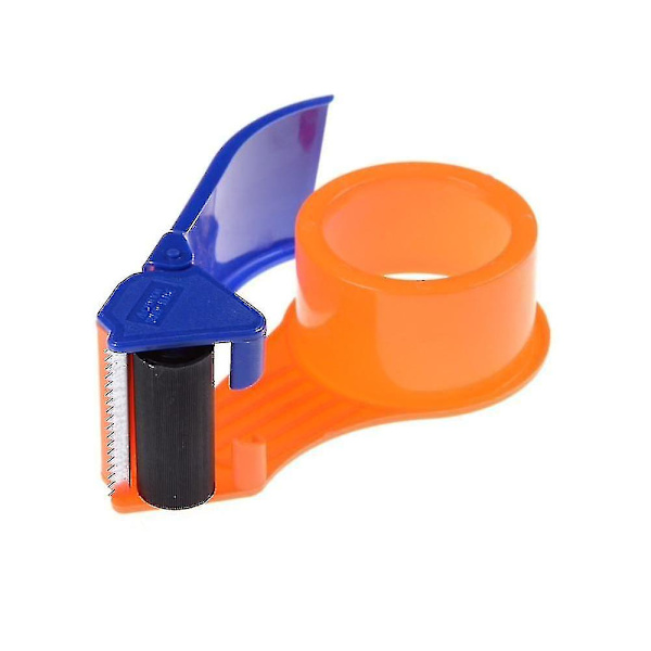 Enkel Praktisk Tejpklippare Dispenser För Paketförpackning (1 st blå och orange)