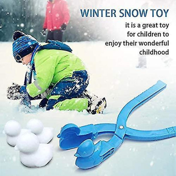 Vinter Snöleksaker Anka Snöbollsgöringsklämma Form