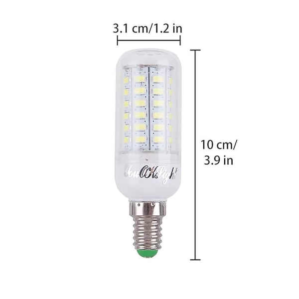 6-pack 15W LED-majslampa 1350lm E14 E26 E27 56 LED