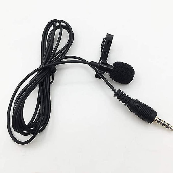 Krageklämma Mikrofon 3.5mm Handsfree Allriktningsmikrofon