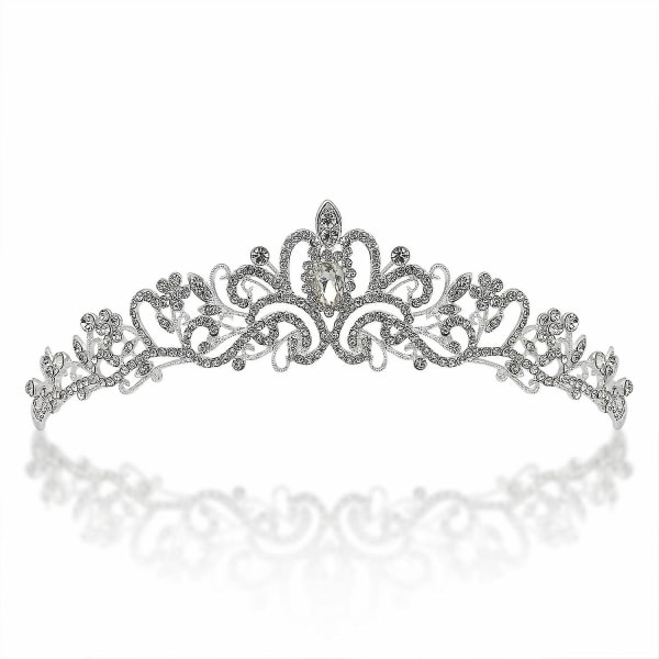 Rhinestone krystal tiaraer og kroner pandebånd til kvinder,bryllup Prom Princess Crown,brude bryllup krone