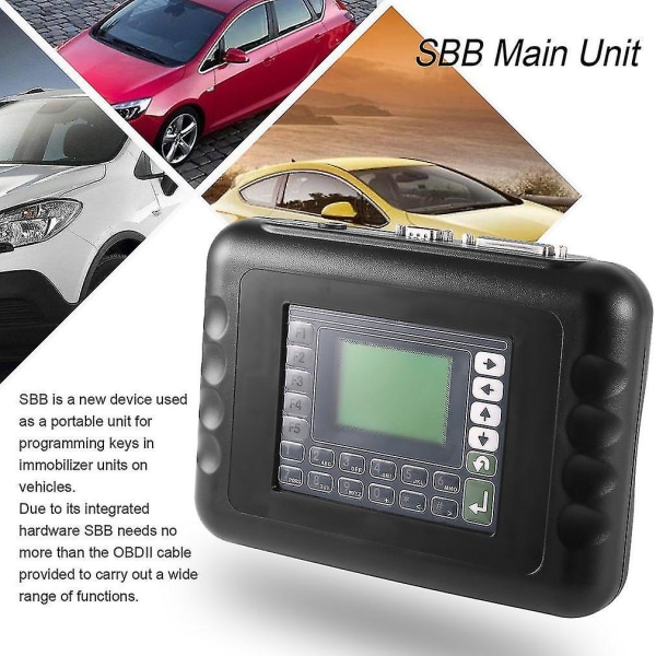 SBB bilnøkkelprogrammerer Transponder V33.02 OBDII-verktøy