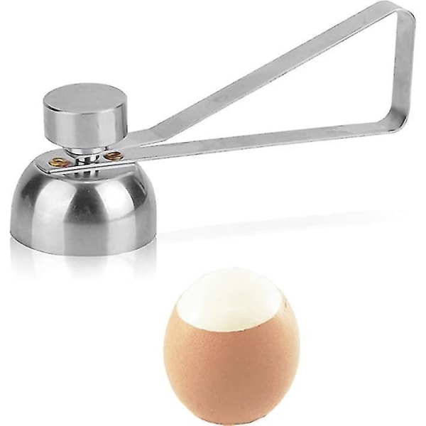 Egg Cracker Topper i rustfritt stål - Eggåpnerverktøy