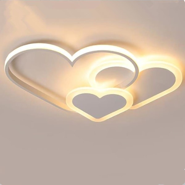 Moderne LED Taklampe Hjerteform Barnerom