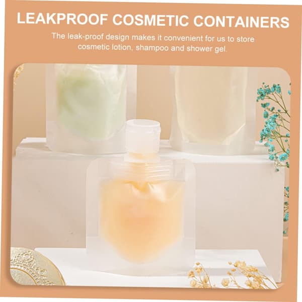 12 stk. genopfyldelig lotionpose Rejseshampooholder Pladsbesparende lotionpose