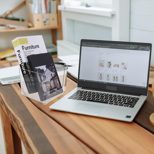 Bokoppbevaringsboks Enkel design Solid PP-materiale Praktisk skrivebordsoppbevaringsboks Egnet
