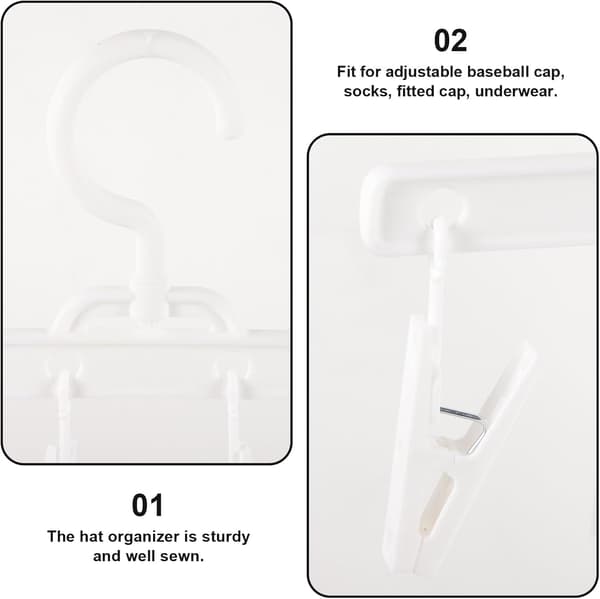 8 klips vindtette klips multifunksjonell henger sokkeholder PP-materiale godt sydd sammenleggbar design