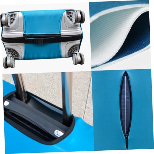 Bagageskydd för resväska, elastisk design, bagageskydd, resedammskydd
