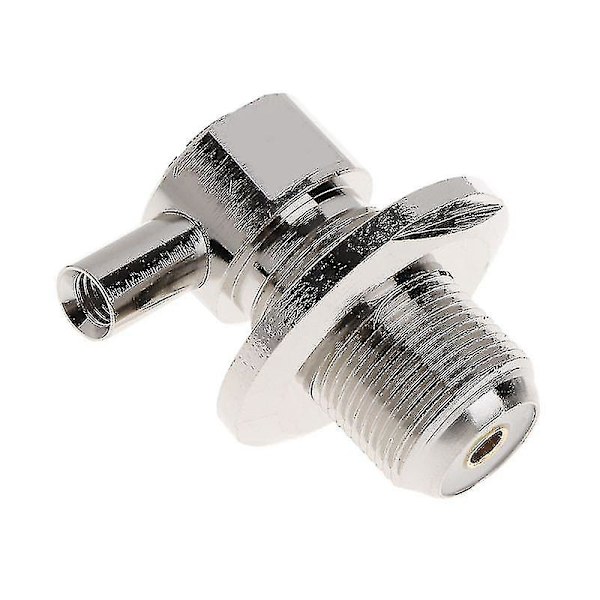 SO239 UHF -naarasovitin, oikea kulma, RF-liittimelle RG58, RG142, LMR195 koaksiaalikaapelille