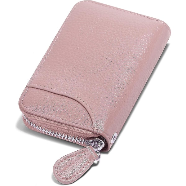 Womens Credit Card Holder Small Rfid Blocking Ladies Wallet With Stainless Steel Gift