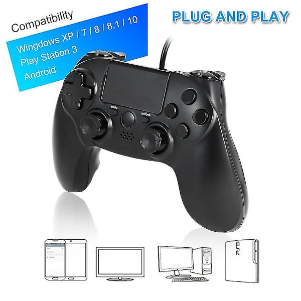 PS4 Trådløs Spilkontroller Gamepads til Play Station 4
