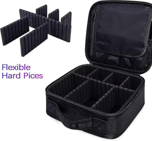 Rejsemakeuptaske, Professionel Kosmetikpose, Makeuptaske Organizer Til Kvinder Gave