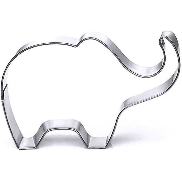 Cookie Cutter Elephant Mold Jul Fondant kakeform