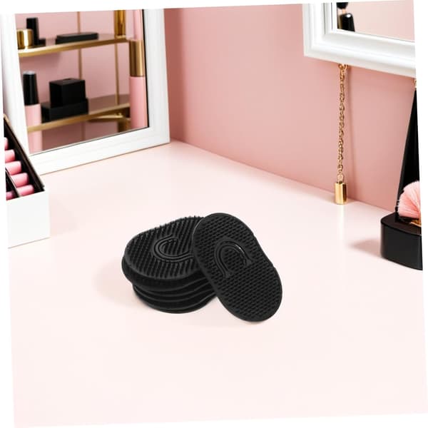 10 st hårbottenmassage schampoborste silikonmaterial för hårbottensmassage bärbar resevänlig design