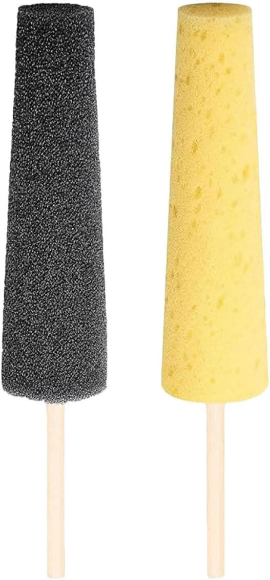 2 st keramiksvampstavar för lerskulptering och keramisk trimning