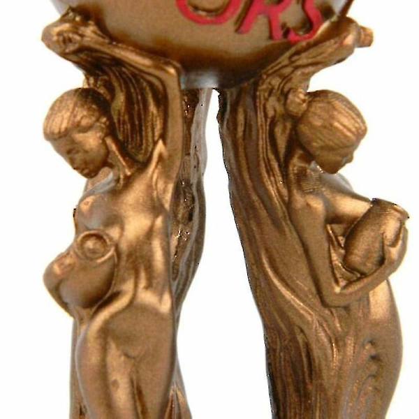 Verden Er Din Harpiks Statue Samleobjekt Statue Premium Rekvisit Film Replica Trofæ (1 stk)