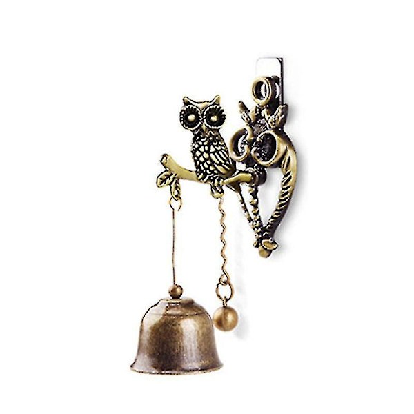 Magneettiset Ovikellon Koristeet Metalli Tuulisoitto Vintage Eläin Tuulisoitto Oviripustuskello Retro Kaupan Muistutuskello Tukkumyynti