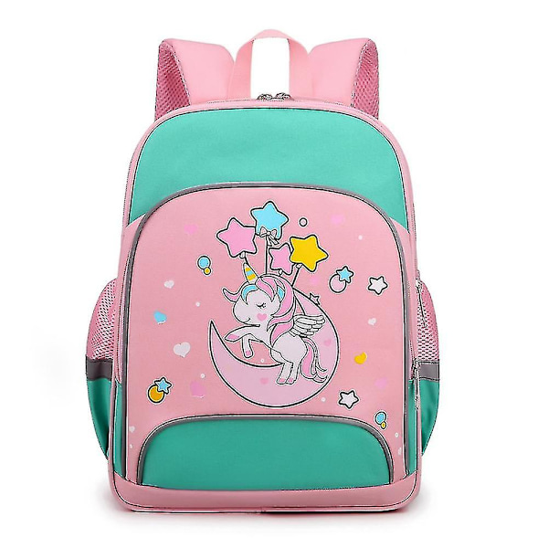 Horisontell Axelväska för Grundskolan Pink