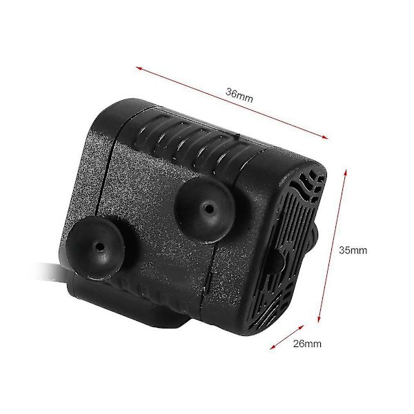 DC3.5-9V 3W Brushless DC Neddykkespumpe USB