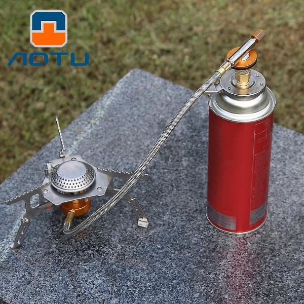 Camping Gasslange Adapter for Omvandling av Gassbeholder