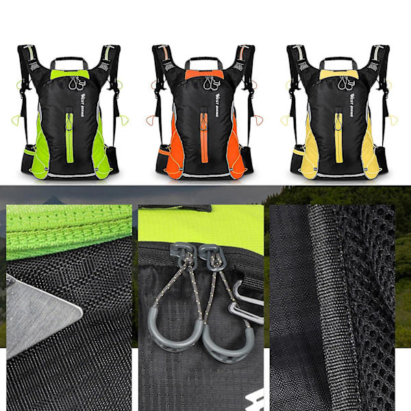 16l Sykkelryggsekk Pustende Mtb Sykkelryggsekk Skulderryggsekker Gray