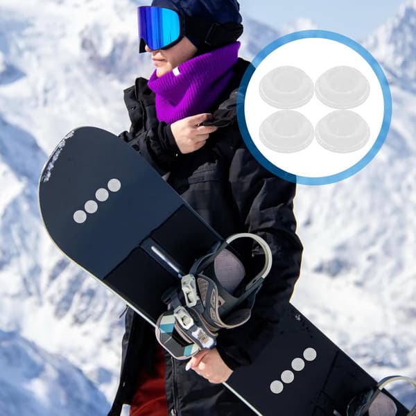 30 st Ski Slip Mat Pack Halkfri Snowboard Step Pad för utomhussport Extra greppkuddar