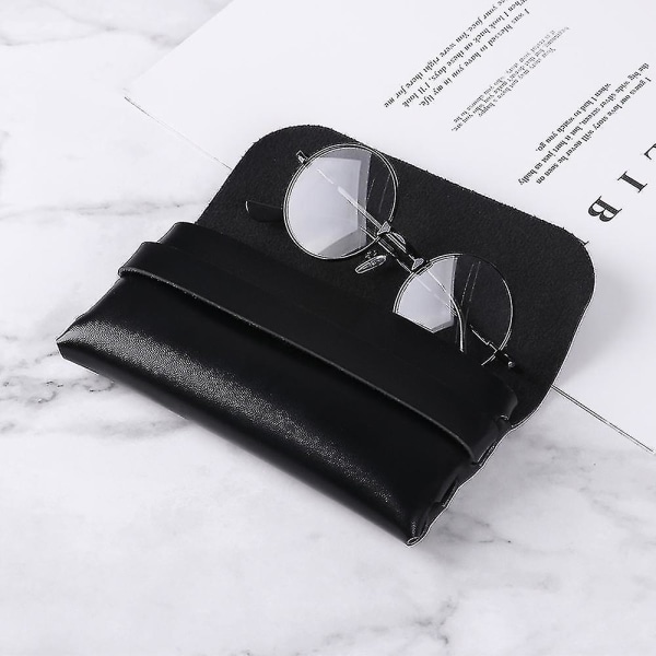 1kpl Unisex silmälasikotelo Case Pu-nahkainen taitettava lasilaatikko Uusi säilytys