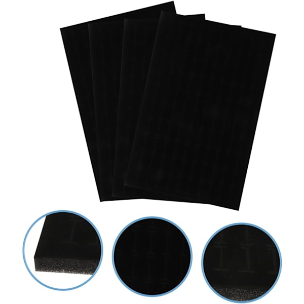 11 stk. Smykkeskrin Pad Ringbakke Smykke Display Bakke Indsatser Ring Opbevarings Pad Næsering Holder
