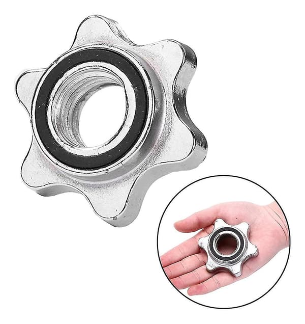 Lyftögla Bar Ring Hex Clamp, Hanteltillbehör