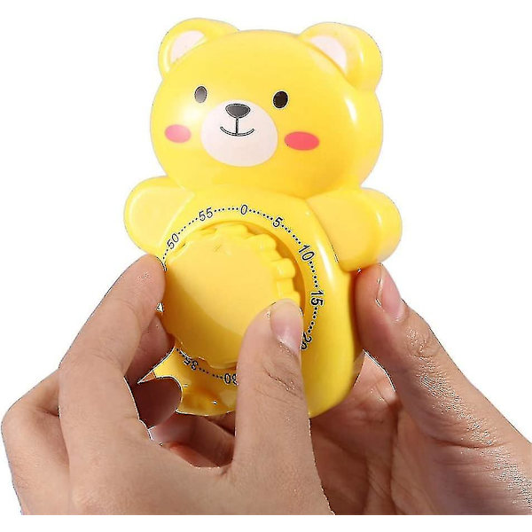 Mekanisk Timer, Cartoon Björns Form Digital Kök Timer Manuell Timer Elektrisk