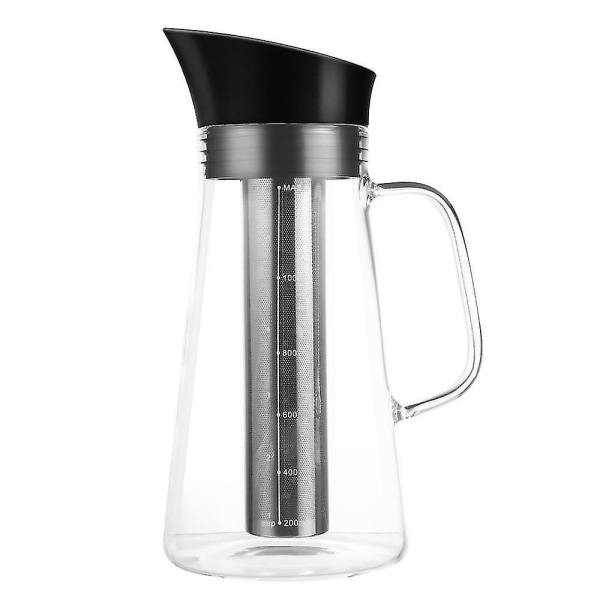 Cold Brew kaffekande Stor kapacitet Vandkande glaskande | Fyndiq