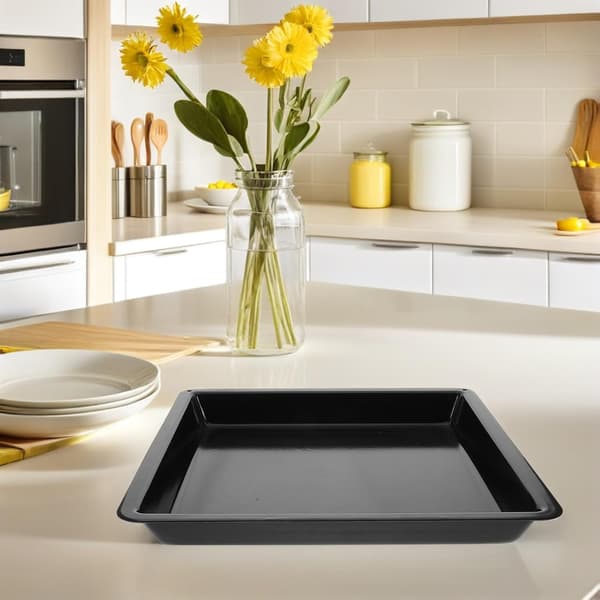 Stekeform i karbonstål for ovn 32,2x32,2x3,2 cm Non-Stick bakeform