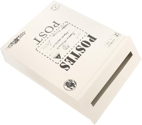 Vintage Järn 2-pack Brevlåda Utomhus Brevlåda Väggmonterad Postlåda