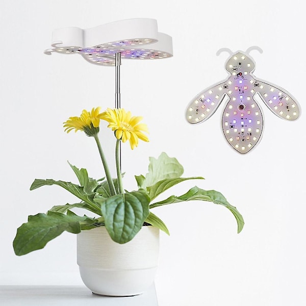 LED-kasvuvalo sisäkasveille 66 LED:llä, ajastimella ja himmennysominaisuudella