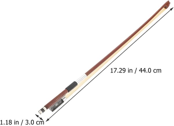 2 st träfiolstråkar 1/10 Lättvikt Balanserad spelupplevelse Elegant design