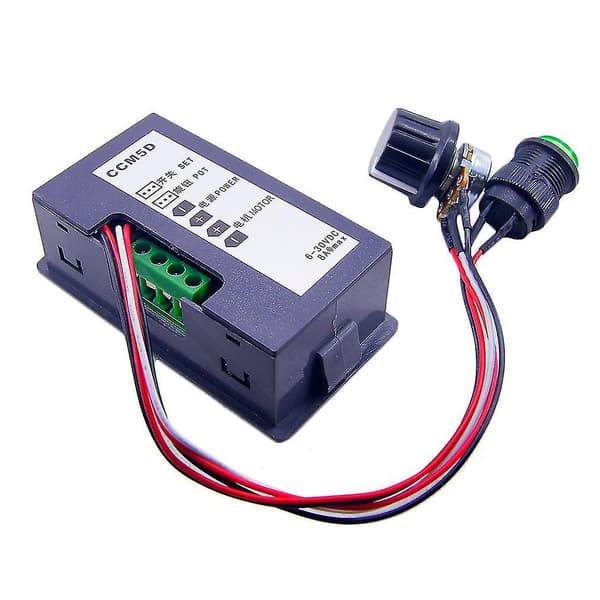 Dc6-30v 12v 24v Max 8a Motor Pwm Hastighedsregulator Switch
